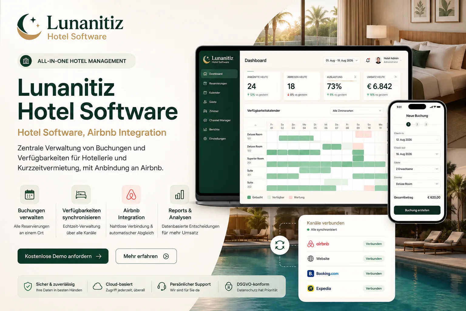 Lunanitiz Hotel Software